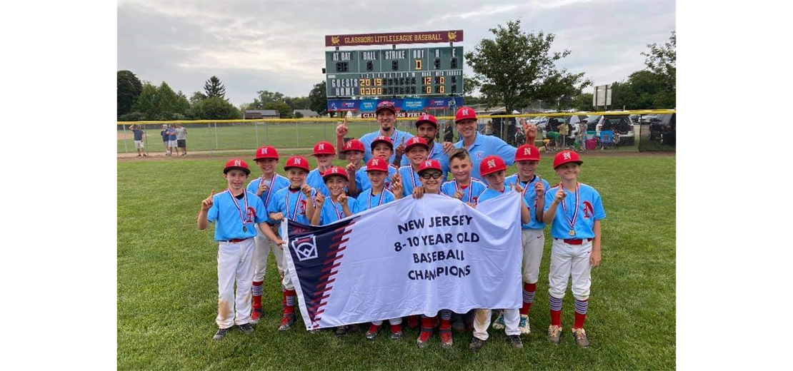 10 Year Old District 12, Section 3 and NJ State Champions 2021