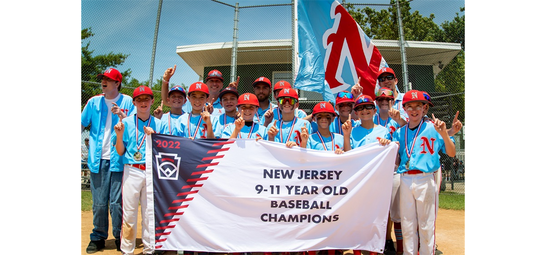 11 Year Old District 12, Section 3, and NJ State Champions 2022 (Back to Back)