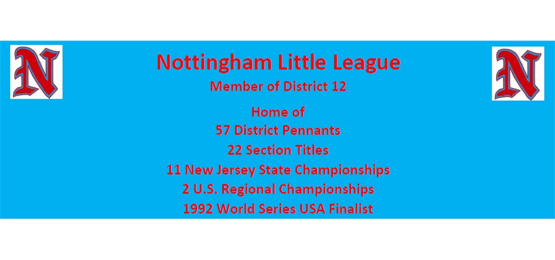 Nottingham Little League History