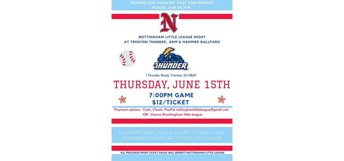 NLL Night at Trenton Thunder 2023