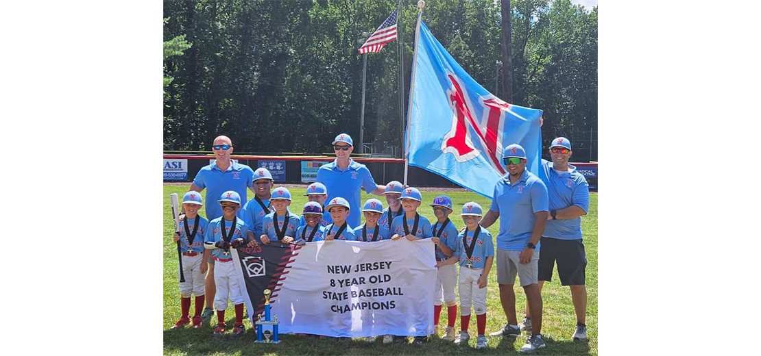 8 Year Old State, South Jersey and District 12 Champions 2023